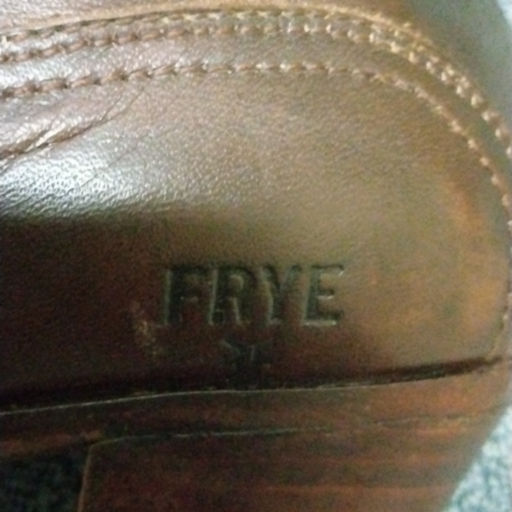 FRYE Vintage Boot made in Spain Slouch boot, Goodyear Welt. Campus sz 9 - Picture 3 of 13